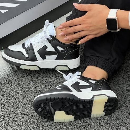 OFF-WHITE NEGRO - BLANCO