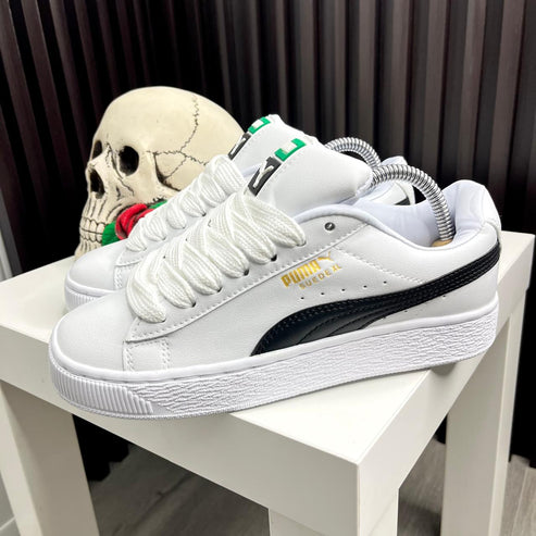 PUMA FERRARI SUEDE XL BLANCO / NEGRO