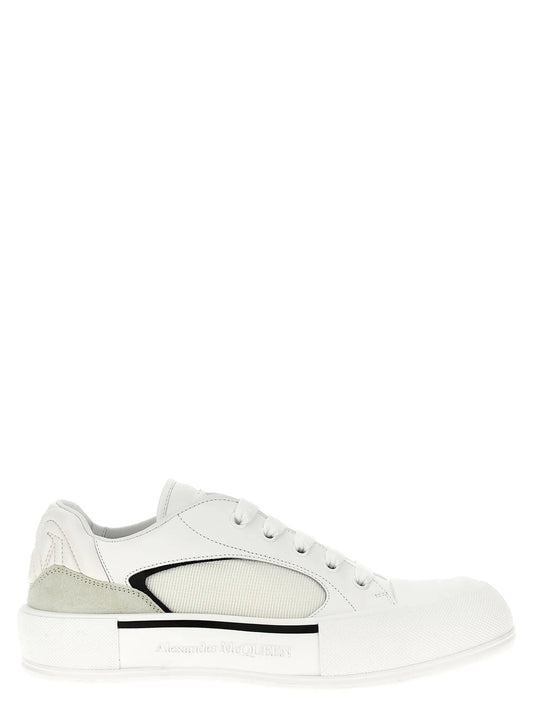 Alexander McQueen Zapatillas de lona de neopreno