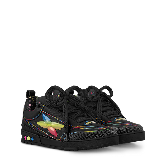LV Skate Sneaker negros Multicolor