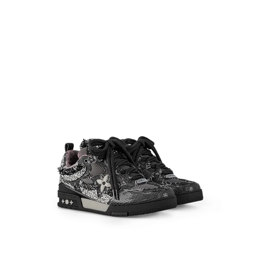 Louis Vuitton Skate Trainer Black Swarovski Monogran