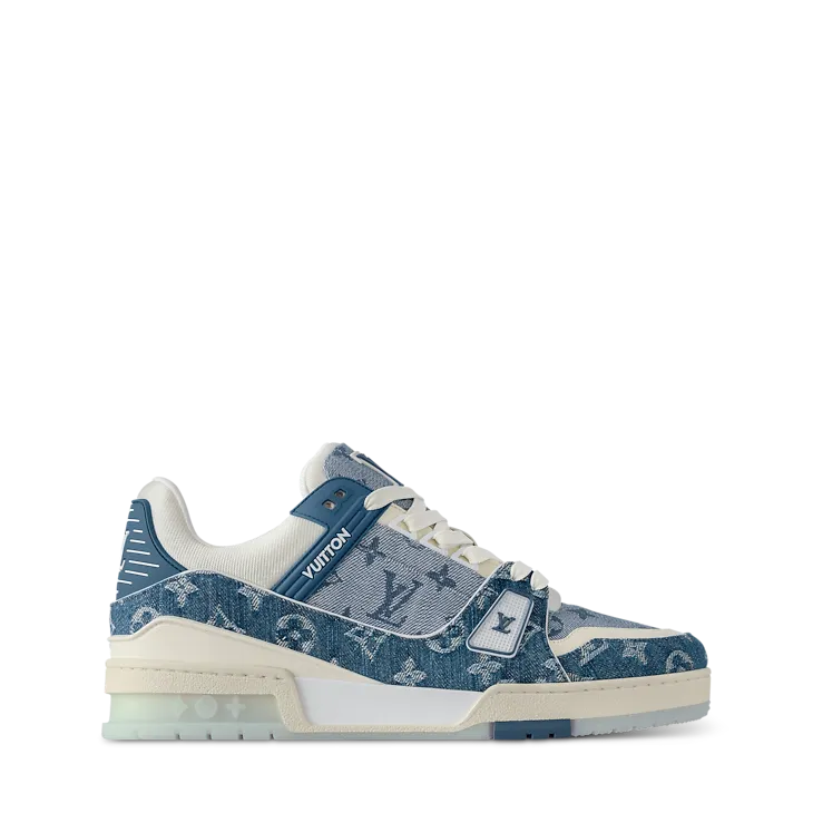 Louis Vuitton LV Trainer Sneaker Denim Blue – UA , Envío Internacional