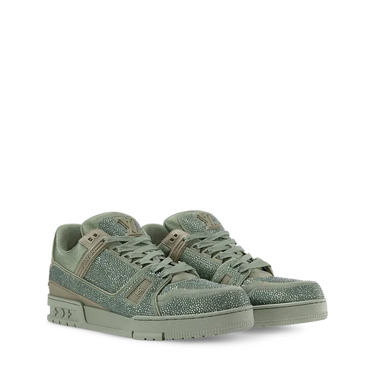 Zapatilla deportiva LV Trainer Con perlas