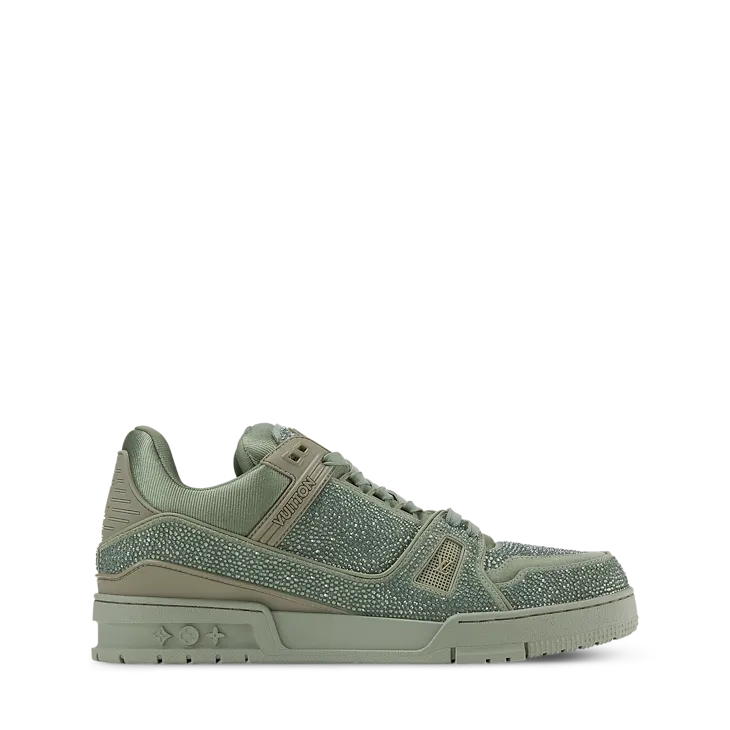 Zapatilla deportiva LV Trainer Con perlas