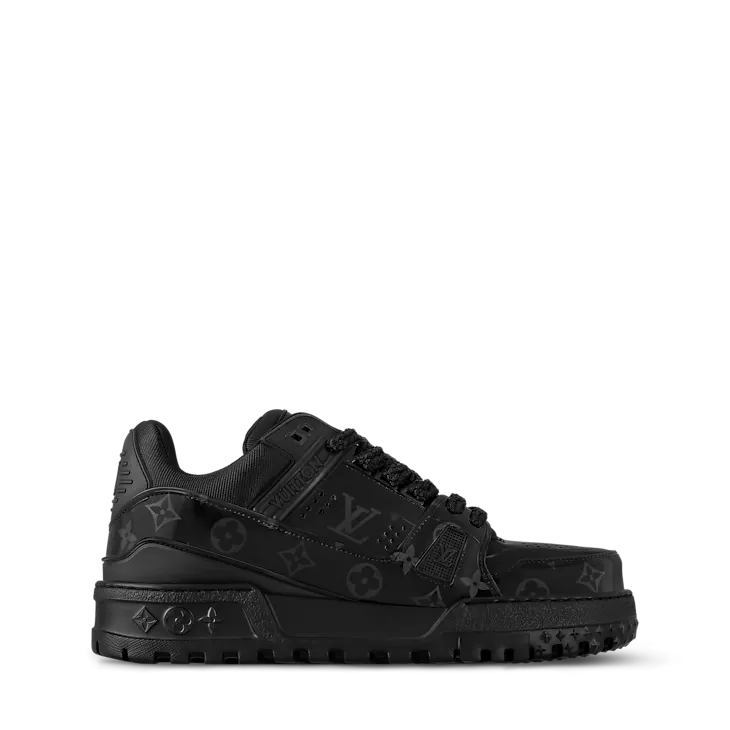 Zapatilla deportiva LV Trainer Maxi Black / Hombre dama