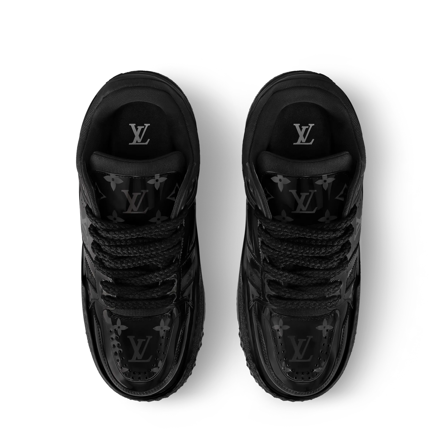 Zapatilla deportiva LV Trainer Maxi Black / Hombre dama