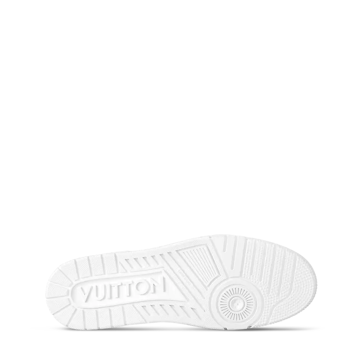 Sneaker lv Trainer Negra y Blanca Monogramas